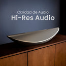 Bocina Cleer Crescent: Audio 3D, Beamforming, Google Assistant, Hi-Res & Diseño Único