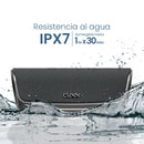 Bocina Portátil Cleer Scene: inalambrica, Resistencia IPX7, 12h Batería, Audio Potente gris