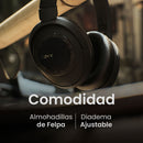 Audifonos Cleer Alpha Over-Ear: ANC Adaptativo, Audio Espacial, 35h Batería, Hi-Res negro