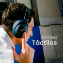 Audifonos Cleer Alpha Over-Ear: ANC Adaptativo, Audio Espacial, 35h Batería, Hi-Res azul