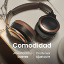 Audifonos Cleer Enduro ANC Over-Ear: 60h Batería, ANC Híbrido, Sonido Hi-Fi Plegables azul