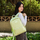 Mochila para laptop CoolCapital Slay: 14" pulgadas, Verde