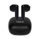Audífonos TWS Inalámbricos T2GO Sonum: 3hrs uso, micrófono, Negro
