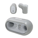 Audífonos Inalámbricos TWS T2GO Dux: 3hrs uso, micrófono, Gris