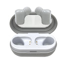 Audífonos Inalámbricos TWS T2GO Dux: 3hrs uso, micrófono, Gris