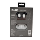 Audífonos Inalámbricos TWS T2GO Dux: 3hrs uso, micrófono, Gris