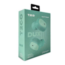 Audífonos Inalámbricos TWS T2GO Dux: 3hrs uso, micrófono, Verde