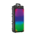 Bafle bocina portátil T2GO ROAR X: 8" pulgadas, luz led, 60W