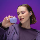 Audifonos Inalambricos Tws Cherry STF 36hrs Uso ENC Protección IPX4 Lila