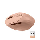 Mouse inalámbrico óptico | STF VIVA | Batería recargable 1600 DPI rosa