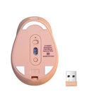 Mouse inalámbrico óptico | STF VIVA | Batería recargable 1600 DPI rosa