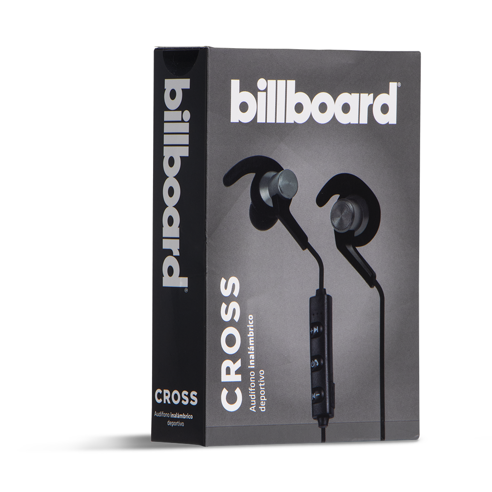 Audífonos Inalámbricos In-ear, Billboard Cross: hrs de uso