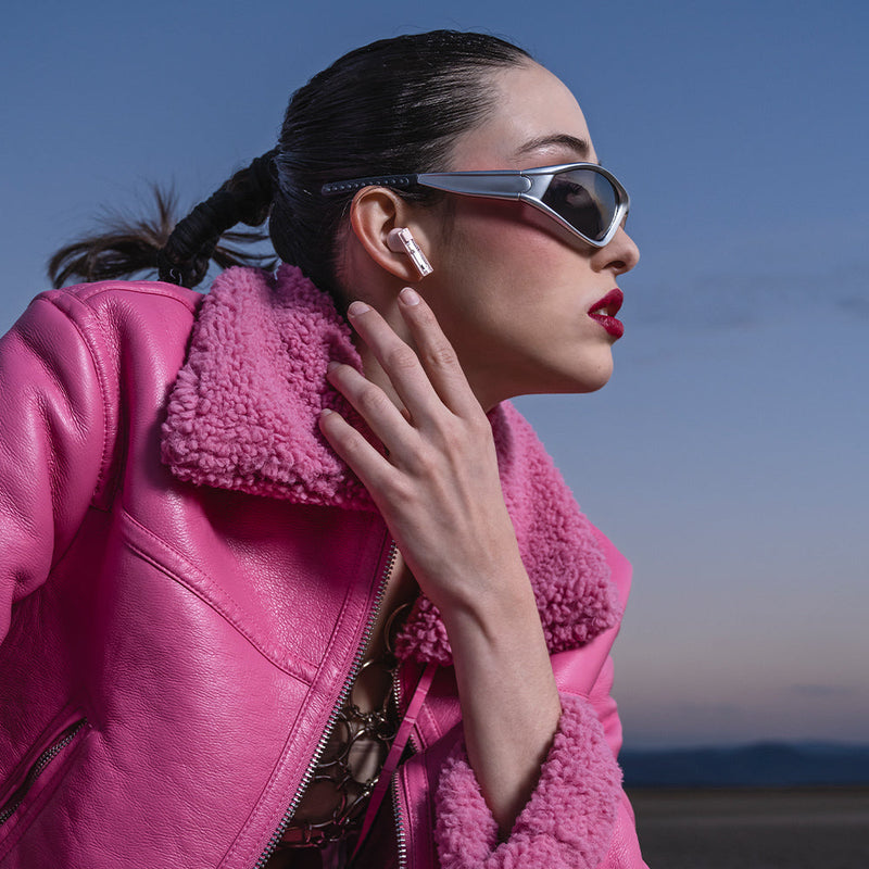 Audífonos Inalámbricos TWS | Billboard Soul Clear ENC | 5hrs uso con micrófono rosa