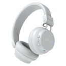 Audífonos Inalámbricos On-ear Billboard Soul: ANC, 40hrs uso, carga rápida, gris claro