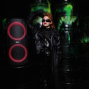 Bafle Bocina Portatil Carbono Beat Max 10" Billboard 60W 3hrs Uso Tws