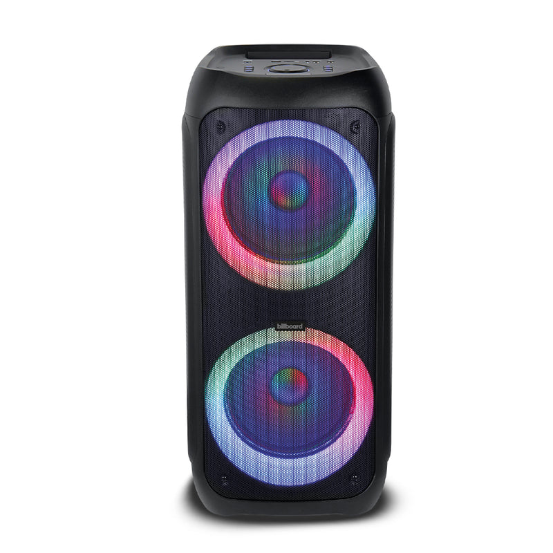 Bafle bocina portátil | Billboard Carbono Beat Max | 10 pulgadas con luz led multicolor