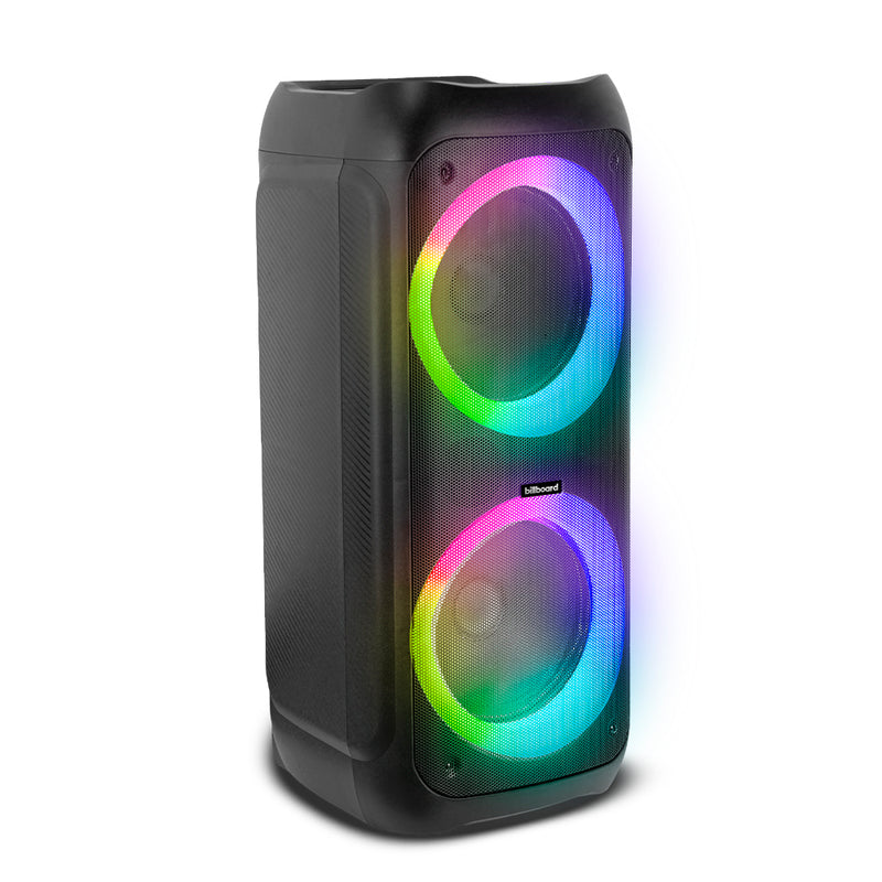Bafle bocina portátil | Billboard Carbono Beat Max | 10 pulgadas con luz led multicolor