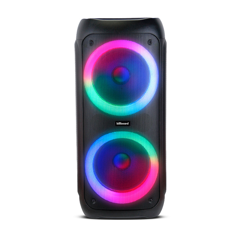 Bafle bocina Inalámbrica | Billboard Carbono Beat Max | 10 pulgadas con luz led multicolor