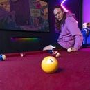 Barra de sonido bocina Billboard Carbono Chroma: 2.0 audio óptico, 7 modos luz, 50W