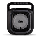 Bocina inalámbrica portátil Bilboard Carbono: 6" pulgadas, 3.5hrs uso, 9W, función TWS