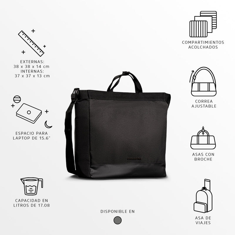 Tote Bag Slate 15.6"