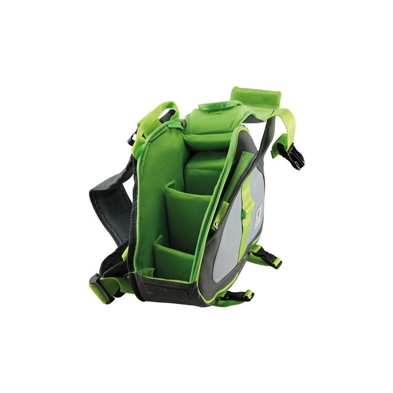 Mochila estuche para cámara | CoolCapital | Gris/Verde
