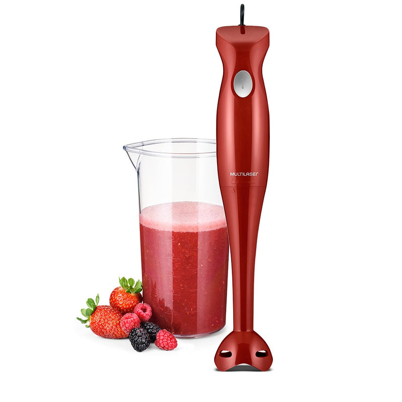 Batidora de inmersión | Multilaser | vaso 500 ml