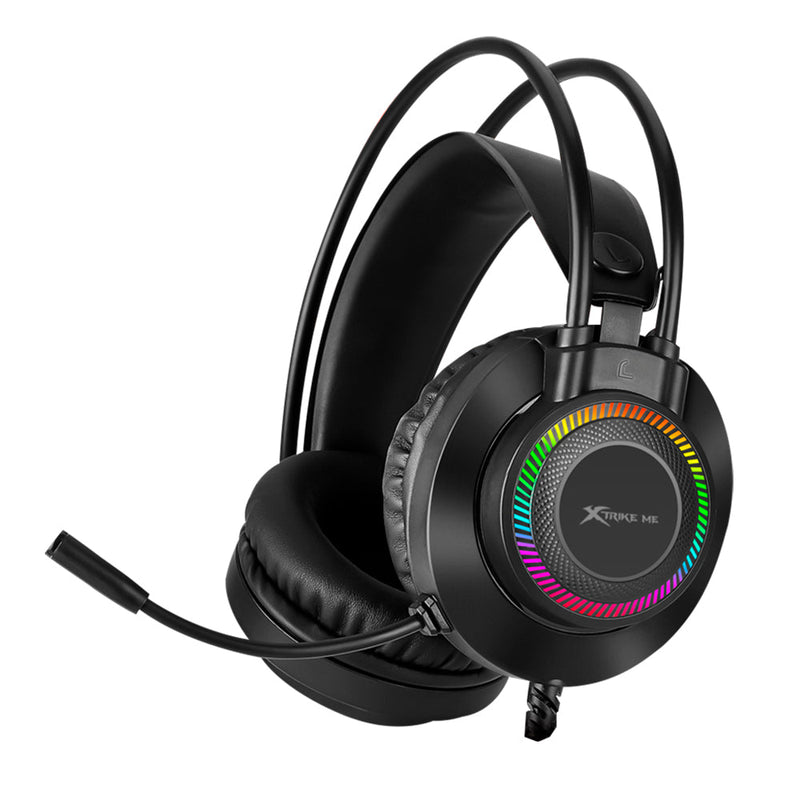 Audífonos Gamer | Xtrike Me GH-509 | 3.5 mm, Luz, Gaming para computadora