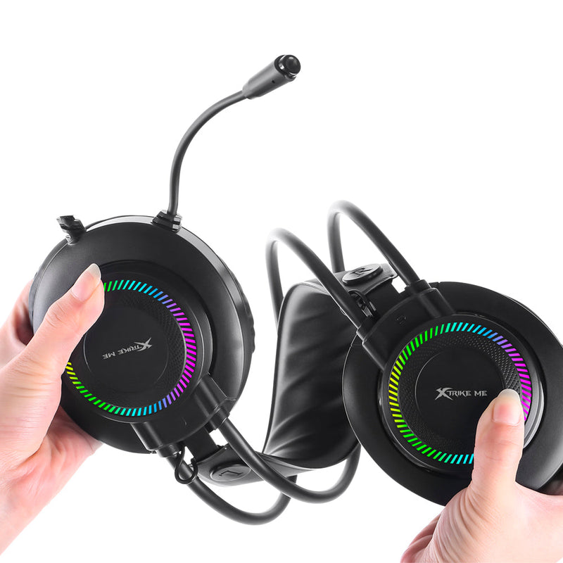 Audífonos Gamer | Xtrike Me GH-509 | 3.5 mm, Luz, Gaming para computadora