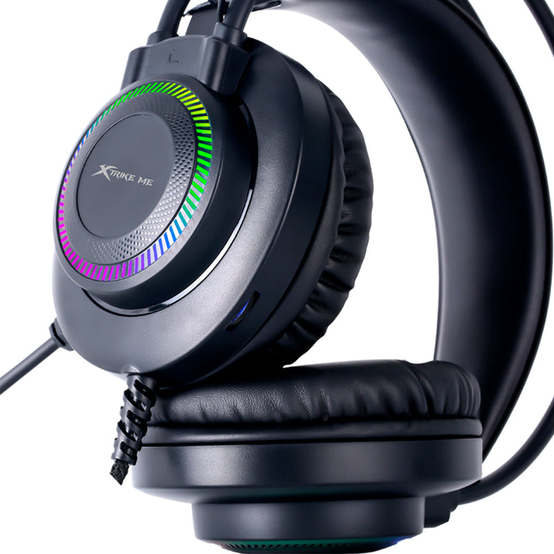 Audífonos Gamer | Xtrike Me GH-509 | 3.5 mm, Luz, Gaming para computadora