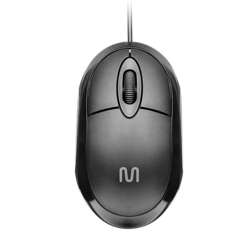 Mouse alámbrico | Multilaser | USB, 1200dpi