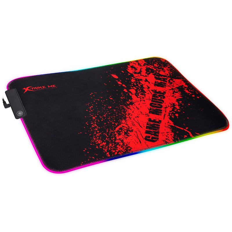 Mousepad gamer |XTRIKE ME MP-602 |luz rgb  gaming para computadora