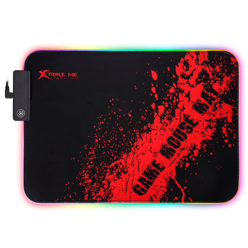 Mousepad gamer |XTRIKE ME MP-602 |luz rgb  gaming para computadora