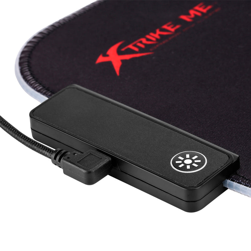 Mousepad gamer |XTRIKE ME MP-602 |luz rgb  gaming para computadora
