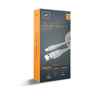 Cable USB a Lightning 1m Carga Estándar Transferencia Datos Blanco