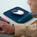 Mousepad  | STF VIVA! | base gel, reposamuñecas Azul