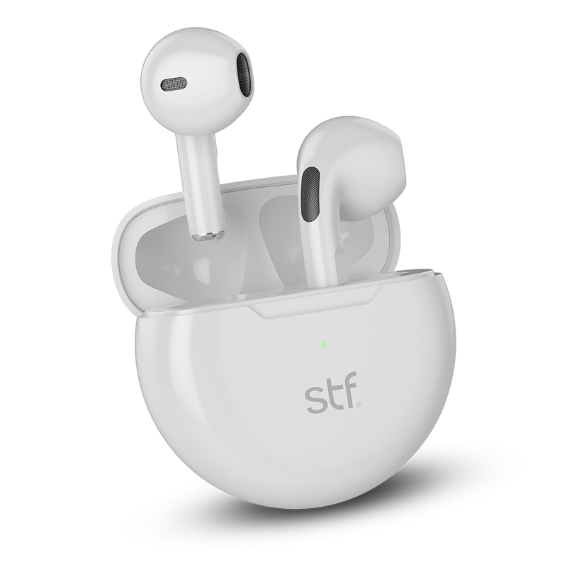 Audífonos Inalámbricos True Wireless | STF Forte | 3 hrs de uso, Gris