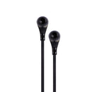 Audífonos Alámbrico In-ear STF Resonanz: Con micrófono, Negro