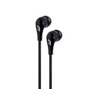 Audífonos Alámbrico In-ear STF Resonanz: Con micrófono, Negro