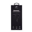 Audífonos Alámbrico In-ear STF Resonanz: Con micrófono, Negro
