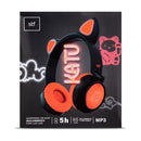 Audífonos Inalámbricos On ear STF Katu: 5hrs uso función dual, Negro