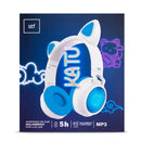 Audífonos Inalámbricos On ear STF Katu: 5hrs uso función dual, Blanco