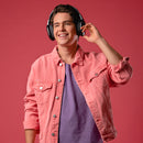 Audífonos inalámbricos On ear STF Aurum 10 hrs uso, función dual, Negro