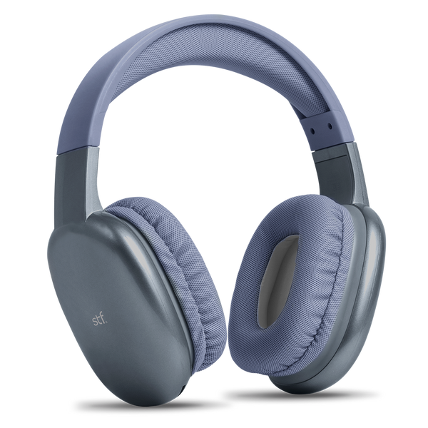 Audífonos Inalámbricos On-ear | STF Aurum | Función dual, MicroSD Azul