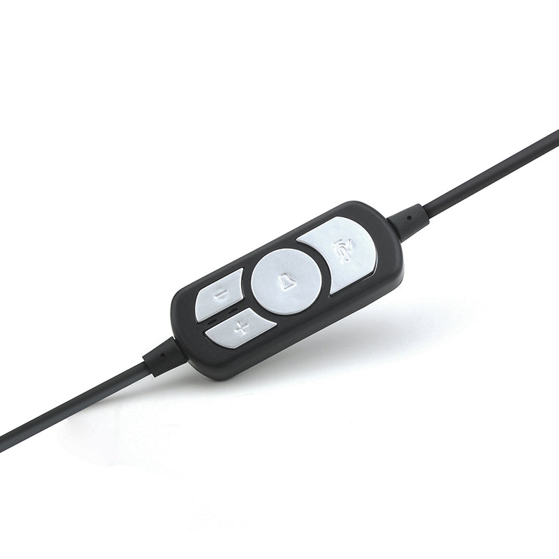 Audífono Alámbrico On-ear | STF USB | Para computadora, Micrófono