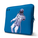 Kit Audífonos y funda  |STF Erick escalante 2 en 1 | 14 pulgadas para computadora azul