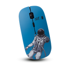 Kit Audífonos, mouse y mousepad  | STF Erick escalante 3 en 1 | para computadora azul