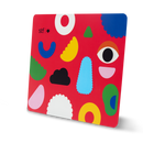 Kit Audífonos, mouse y mousepad  | STF Alex Siordia 3 en 1 | para computadora rojo