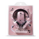 Kit Audífonos, mouse y mousepad  | STF Mariana Motoko 3 en 1  | para computadora rosa