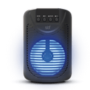 Bocina inalámbrica portátil STF Turbo: 4" pulgadas, portátil con luz led